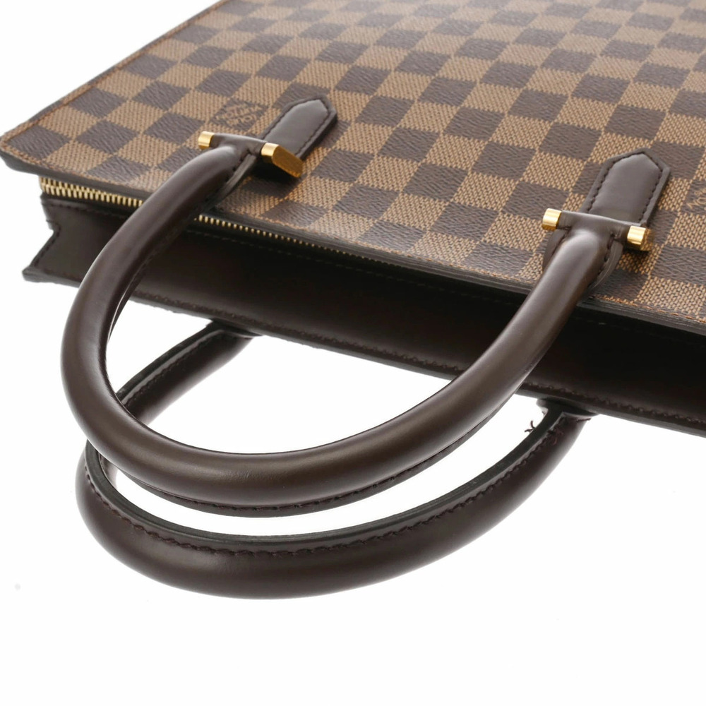 LOUIS VUITTON Damier Venice Tote Bag Brown Canvas Handbag - Picture 3 of 11